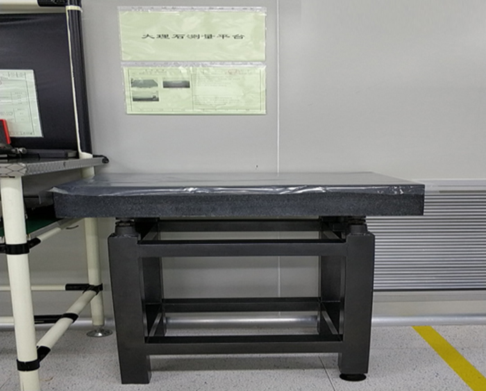 Marble flatness tester